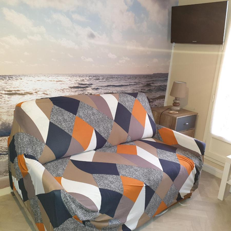 Appartement Studio Proche Mer 4 Pers Residence Calme Avec Parc บลอนวิลล์-ซัวร์-แมร์ ภายนอก รูปภาพ