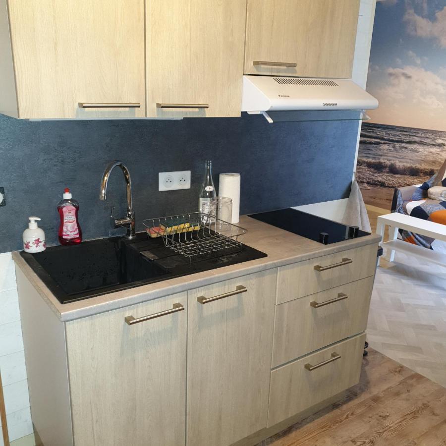 Appartement Studio Proche Mer 4 Pers Residence Calme Avec Parc บลอนวิลล์-ซัวร์-แมร์ ภายนอก รูปภาพ