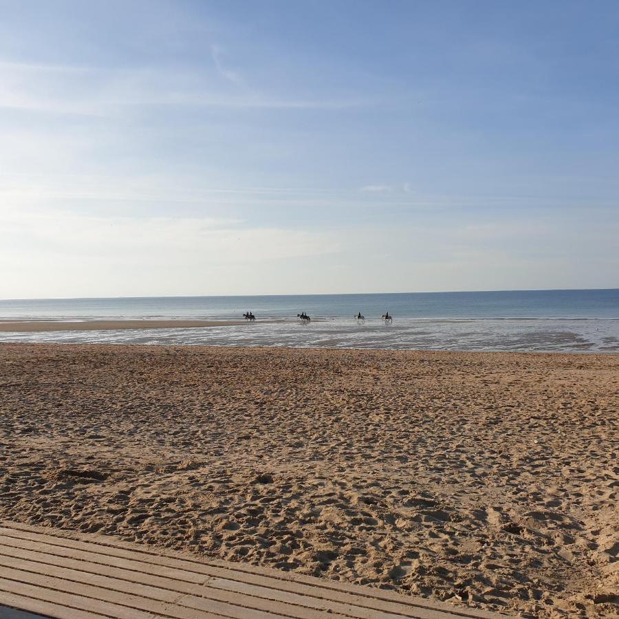 Appartement Studio Proche Mer 4 Pers Residence Calme Avec Parc บลอนวิลล์-ซัวร์-แมร์ ภายนอก รูปภาพ
