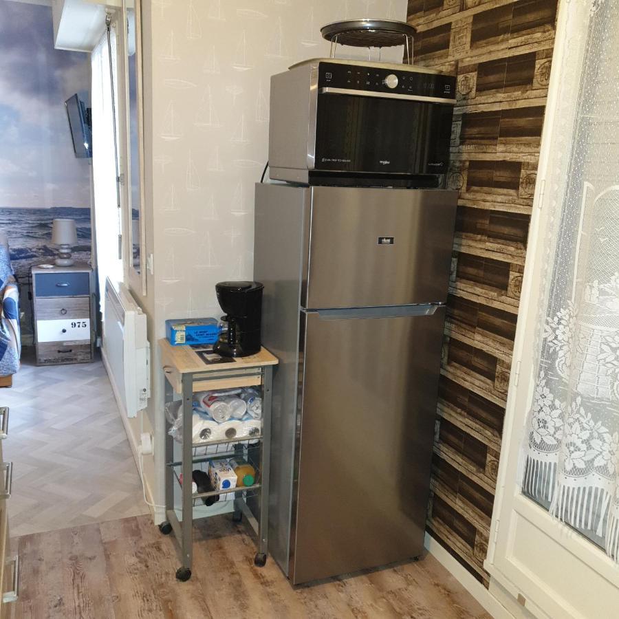 Appartement Studio Proche Mer 4 Pers Residence Calme Avec Parc บลอนวิลล์-ซัวร์-แมร์ ภายนอก รูปภาพ
